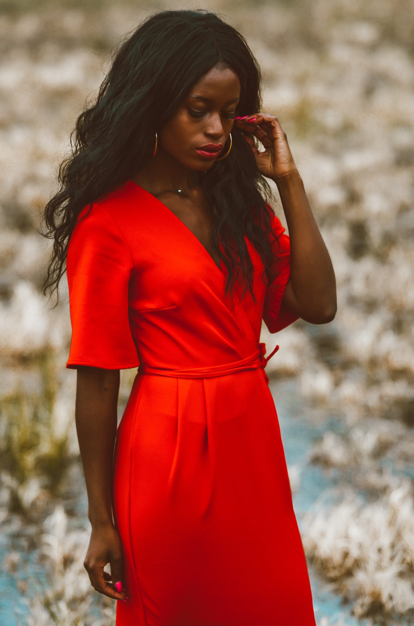 Portrait shot of red dress_cissiama